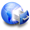 Network Server Icon, Network Server,World of Aqua 5,System,