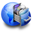 Network Storage Icon, Network Storage,World of Aqua 5,System,