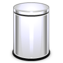 The Empty Trash Icon, The Empty Trash,World of Aqua CandyBar,System,
