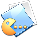 Games Folder Icon, Games Folder,World of Aqua,System,