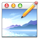 Image Editor Icon, Image Editor,World of Aqua,System,