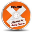 CD RW Icon, CD RW,Xtra Orange,System