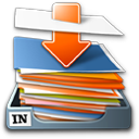 Drop Box Icon, Drop Box,Xtra Orange,System
