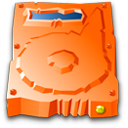 Firewire HD Icon, Firewire HD,Xtra Orange,System