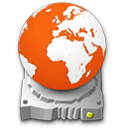 IDisk Icon, IDisk,Xtra Orange,System