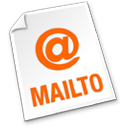 MAILTO Icon, MAILTO,Xtra Orange,System