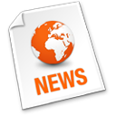 News Icon, News,Xtra Orange,System
