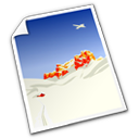 Pictures Icon, Pictures,Xtra Orange,System