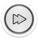 audio fwd Icon, audio fwd,clearDisk iconset part I,System,http://rotane.deviantart.com/art/clearDisk-iconset-part-I-58470804