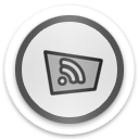 folder rss Icon, folder rss,clearDisk iconset part I,System,http://rotane.deviantart.com/art/clearDisk-iconset-part-I-58470804