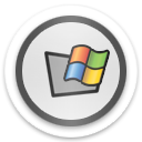folder win Icon, folder win,clearDisk iconset part I,System,http://rotane.deviantart.com/art/clearDisk-iconset-part-I-58470804