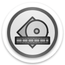 progs powerdvd Icon, progs powerdvd,clearDisk iconset part I,System,http://rotane.deviantart.com/art/clearDisk-iconset-part-I-58470804