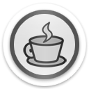 stuff coffee Icon, stuff coffee,clearDisk iconset part I,System,http://rotane.deviantart.com/art/clearDisk-iconset-part-I-58470804