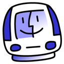 iMac Indigo Icon, iMac Indigo,eWorld X eHardware,System,