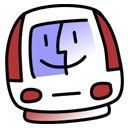 iMac Ruby Icon, iMac Ruby,eWorld X eHardware,System,