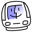 iMac Snow Icon, iMac Snow,eWorld X eHardware,System,