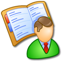 Contacts Icon, Contacts,iCandy Junior Toolbar,System