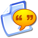 Quote Icon, Quote,iCandy Junior Toolbar,System