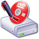 Drive DVDR 1 Icon, Drive DVDR 1,iCandy Junior,System,