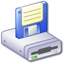 Floppy Drive 2 Icon, Floppy Drive 2,iCandy Junior,System,