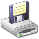 Floppy Drive 3 Icon, Floppy Drive 3,iCandy Junior,System,
