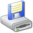 Floppy Drive 4 Icon, Floppy Drive 4,iCandy Junior,System,