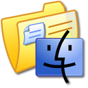 Folder Yellow Mac Icon, Folder Yellow Mac,iCandy Junior,System,