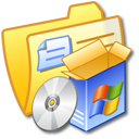 Folder Yellow Software 1 Icon, Folder Yellow Software 1,iCandy Junior,System,