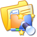 Folder Yellow Themes Icon, Folder Yellow Themes,iCandy Junior,System,
