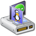Hard Drive Programs Linux 1 Icon, Hard Drive Programs Linux 1,iCandy Junior,System,