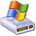 Hard Drive Windows 2 Icon, Hard Drive Windows 2,iCandy Junior,System,