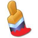 Paintbrush 2 Icon, Paintbrush 2,iCandy Junior,System,