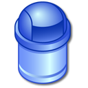 Recycle Bin Empty 1 Icon, Recycle Bin Empty 1,iCandy Junior,System,