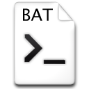 niZe   BAT Icon, niZe   BAT,iNiZe,System,http://nize2ace.deviantart.com/art/iNiZe-24514011