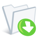 IFolder downloads Icon, IFolder downloads,iSimple System,System