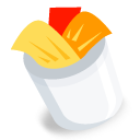 Trash full Icon, Trash full,iSimple System,System