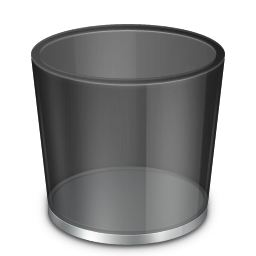 Start Menu Recycle Bin Empty Icon, Start Menu Recycle Bin Empty,iVista 2,System
