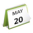 Calender Icon, Calender,iVista Mac,System,http://gakuseisean.deviantart.com/art/iVista-Mac-Icons-34217849