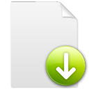Download File Icon, Download File,iVista Mac,System,http://gakuseisean.deviantart.com/art/iVista-Mac-Icons-34217849