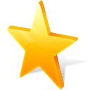 Favorites Icon, Favorites,iVista Mac,System,http://gakuseisean.deviantart.com/art/iVista-Mac-Icons-34217849