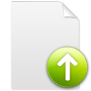 Upload File Icon, Upload File,iVista Mac,System,http://gakuseisean.deviantart.com/art/iVista-Mac-Icons-34217849