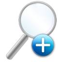 Zoom In Icon, Zoom In,iVista Mac,System,http://gakuseisean.deviantart.com/art/iVista-Mac-Icons-34217849