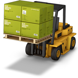 Fork 6 Icon, Fork 6,Cargo Boxes,Transport