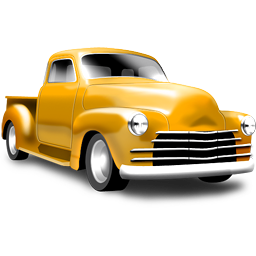 Classic Truck Icon, Classic Truck,Classic Car,Transport,