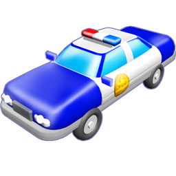 Police car Icon, Police car,Standard Transport,Transport