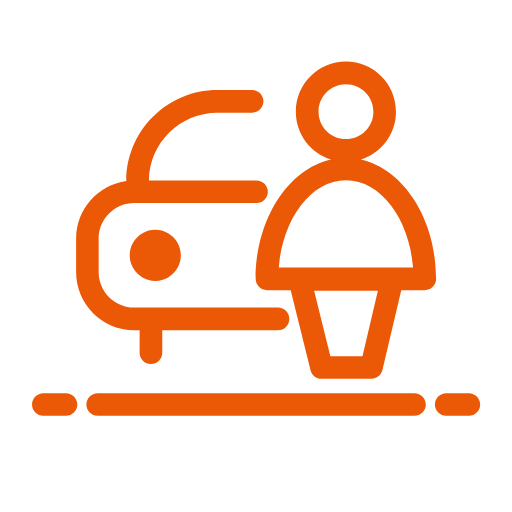 Car with Person Icon | Free SVG & PNG Download | IconEasy
