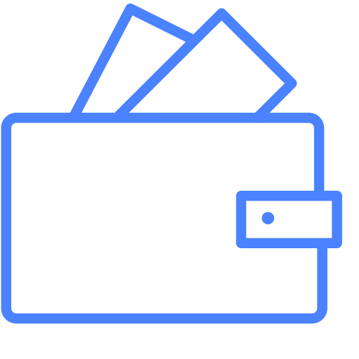 Wallet Icon | Free SVG & PNG Download | IconEasy
