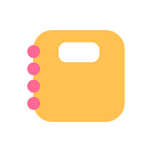 Yellow Notebook Icon | Free SVG & PNG Download | IconEasy