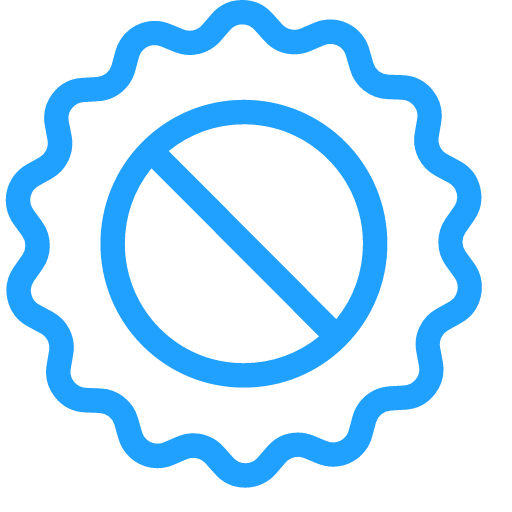 Sticker Prohibited Icon | Free SVG & PNG Download | IconEasy