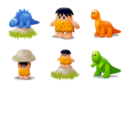 Dino Icons Set